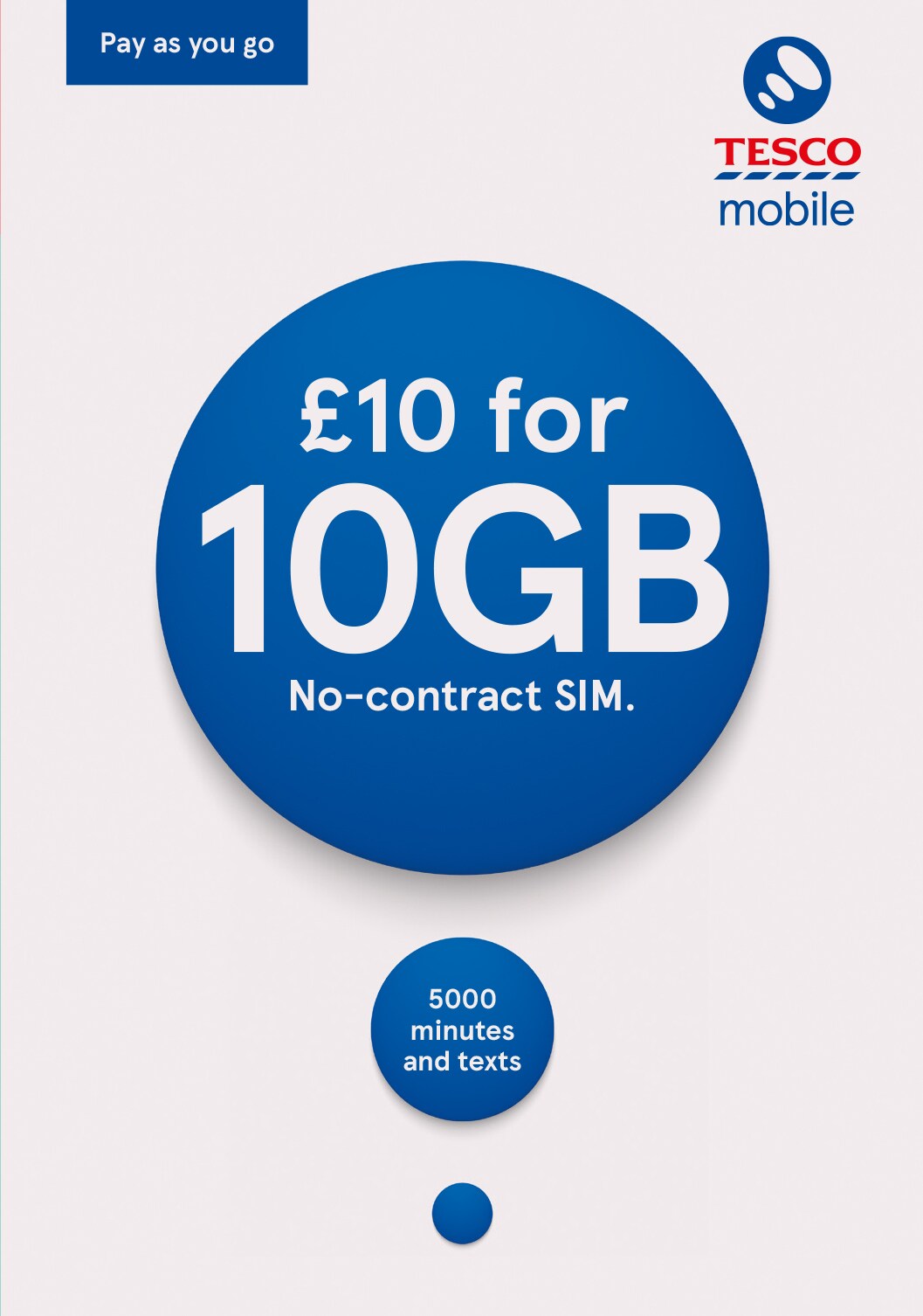 Tesco Mobile No-Contract Sim 2021 - Tesco Groceries